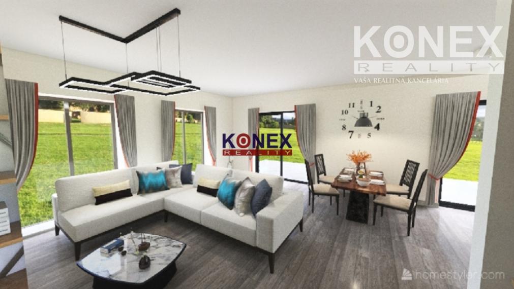 Novostavba – rodinný dom, bungalov so strešnou záhradou, Sobrance