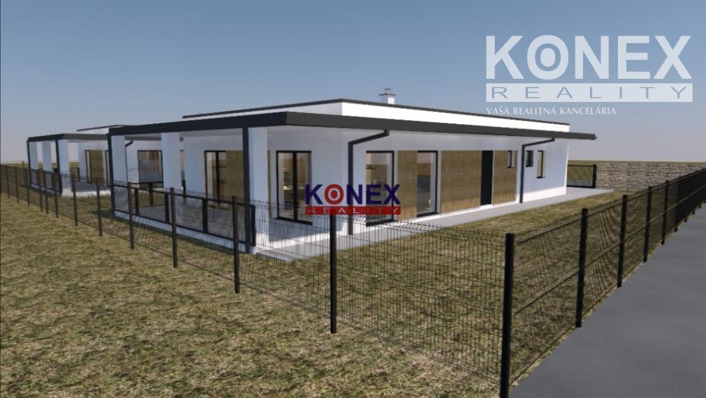 Novostavba – rodinný dom, bungalov so strešnou záhradou, Sobrance