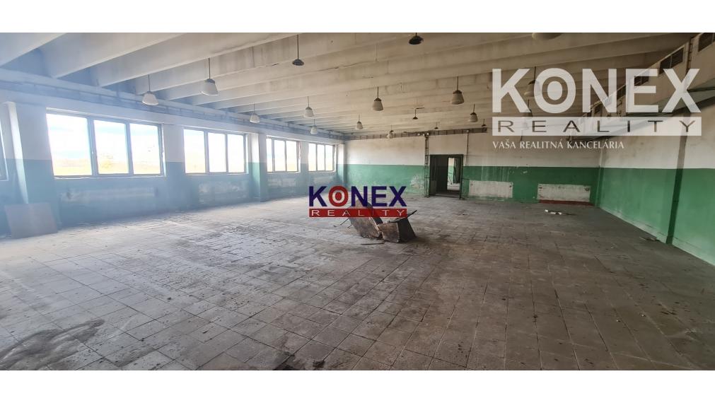 ZĽAVA! NA PREDAJ – Hala v priemyselnej zóne Michaloviec