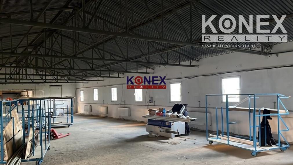 Výrobná hala s veľkým pozemkom – Kráľovský Chlmec