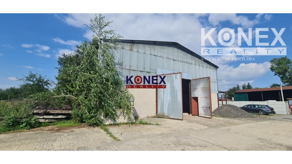 Veľký skladový priestor – hala NA PREDAJ v Trebišove