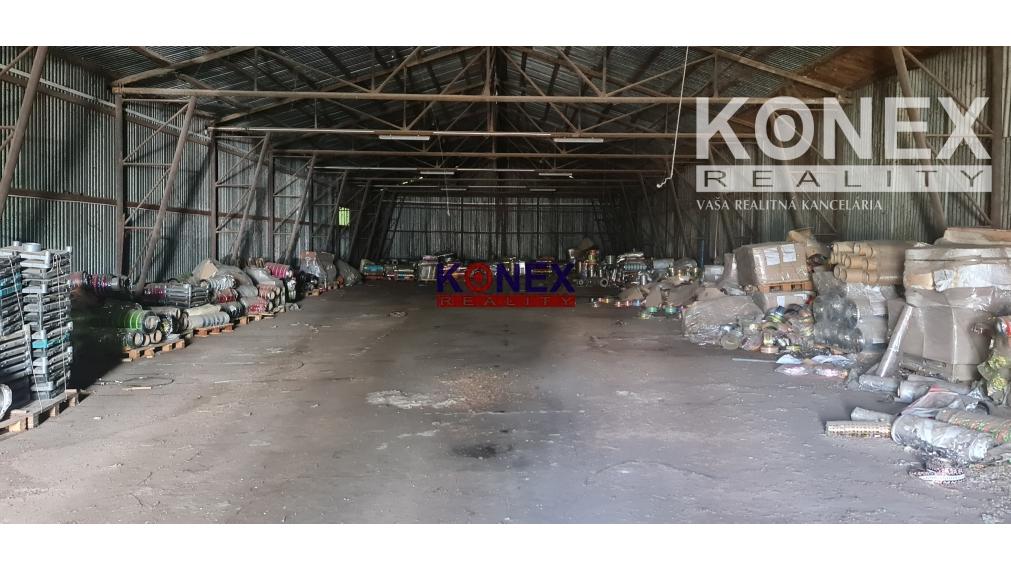 NA PREDAJ Plechové haly – skladové priestory v Trebišove