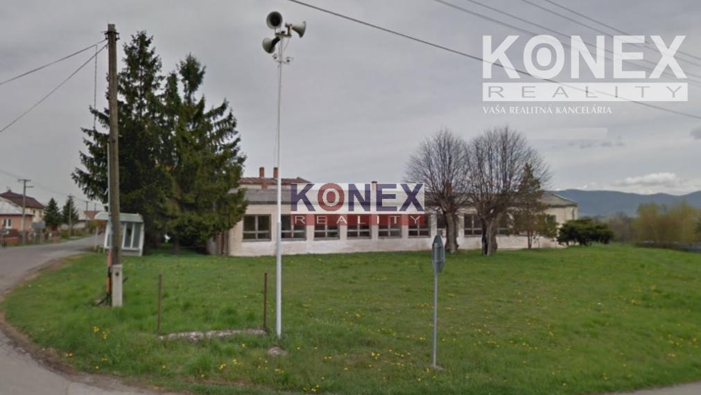 SKVELÁ INVESTIČNÁ PRÍLEŽITOSŤ! Budova bývalej školy v Pustom Čemernom.