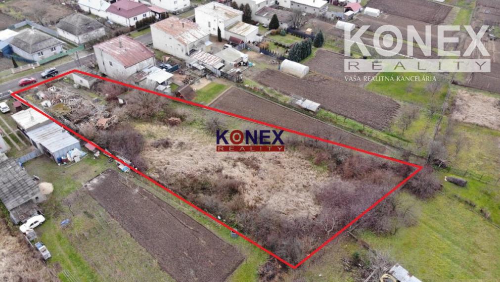 SUPER PONUKA Pozemok pre RD v obci Malý Horeš