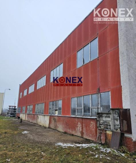 NA PREDAJ priemyselná hala v obci Hencovce, okres Vranov nad Topľou