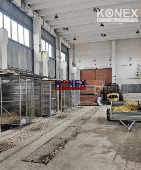 NA PREDAJ priemyselná hala v obci Hencovce, okres Vranov nad Topľou