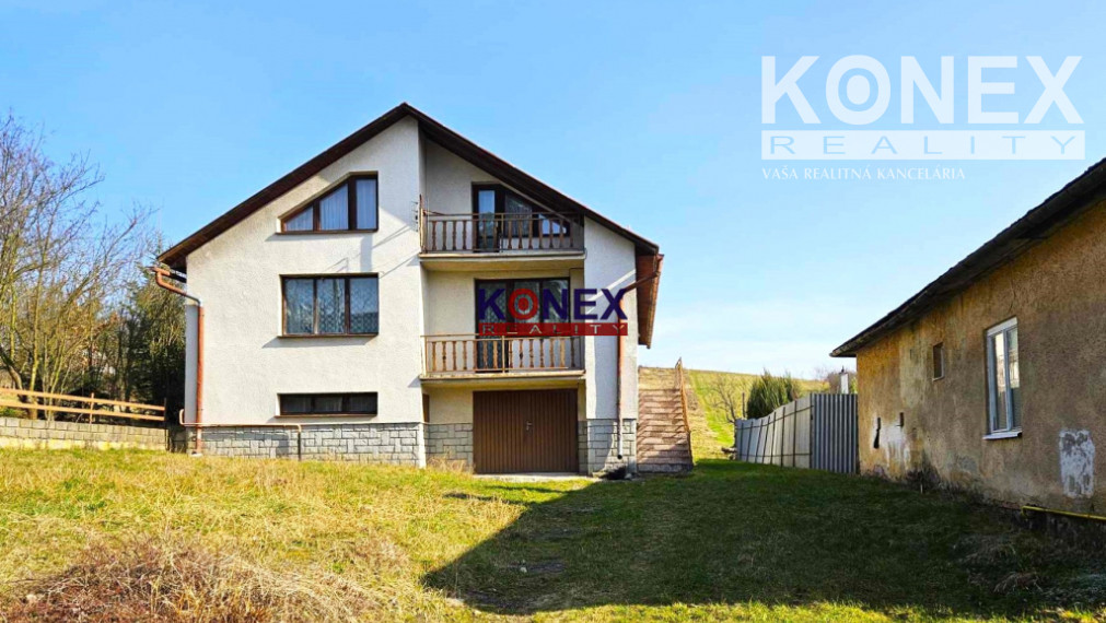 Poschodový dom s krásnym pozemkom (48 a) vo Vranove nad Topľou
