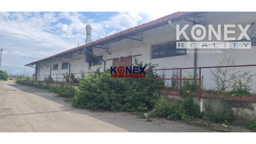 Priemyselná hala pri železnici v Trebišove NA PRENÁJOM