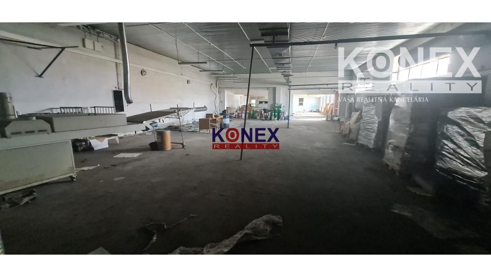 Priemyselná hala pri železnici v Trebišove NA PRENÁJOM