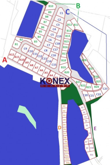 Rekreačné pozemky Šaštín-Stráže, jazero GAZÁRKA, Zóna C