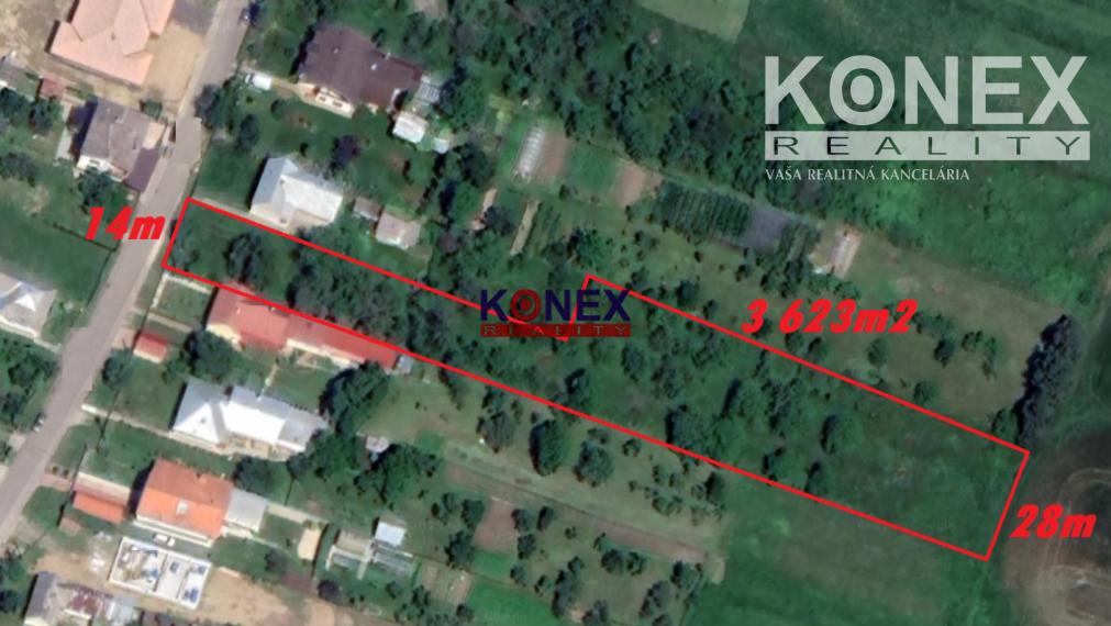 SUPER PONUKA - POZEMOK v TOP lokalite Sobraniec