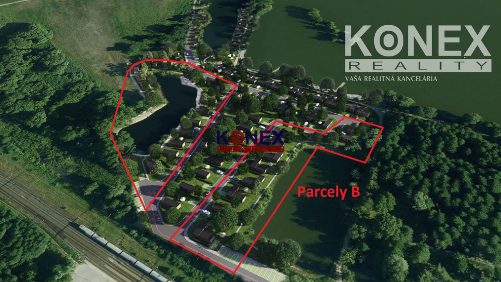 JEDINEČNÁ PONUKA! Rekreačné pozemky Šaštín-Stráže, jazero GAZÁRKA, Zóna B
