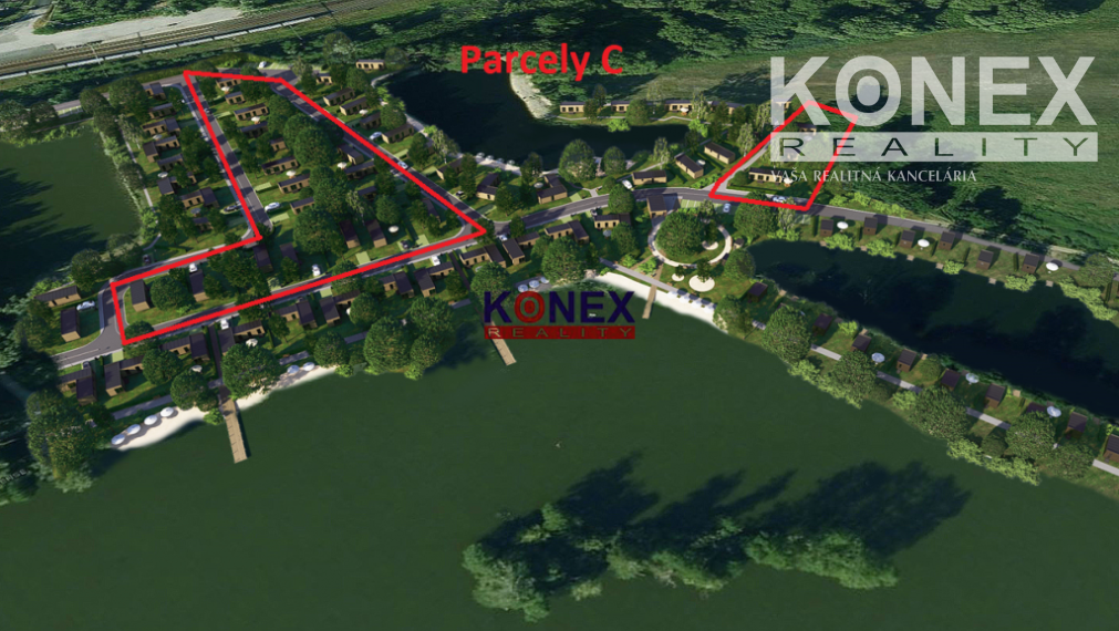 Rekreačné pozemky Šaštín-Stráže, jazero GAZÁRKA, Zóna C