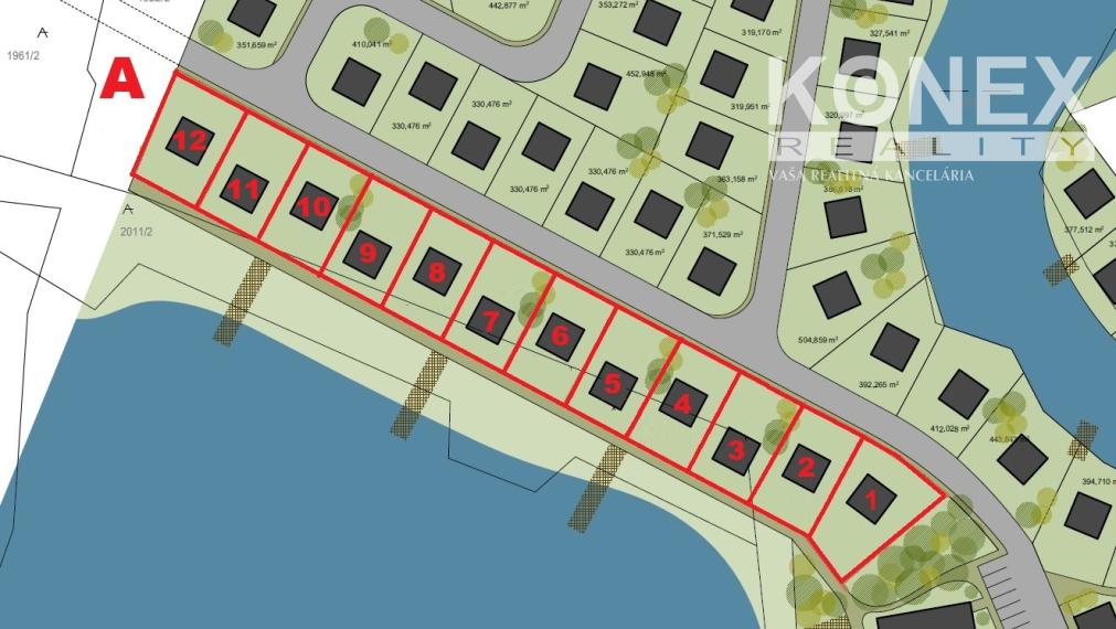 JEDINEČNÁ PONUKA! Rekreačné pozemky Šaštín-Stráže, jazero GAZÁRKA, Zóna A