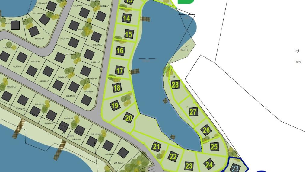 JEDINEČNÁ PONUKA! Rekreačné pozemky Šaštín-Stráže, jazero GAZÁRKA, Zóna B