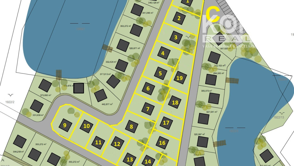 Rekreačné pozemky Šaštín-Stráže, jazero GAZÁRKA, Zóna C