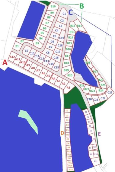 JEDINEČNÁ PONUKA! Rekreačné pozemky Šaštín-Stráže, jazero GAZÁRKA, Zóna D a E