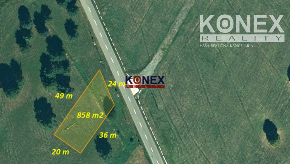 Na predaj rekreačné pozemky – Domaša Dobrá, k.ú. Kvakovce