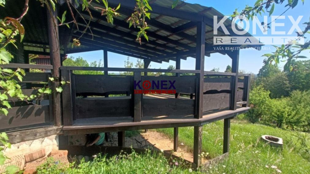 Rekreačná chatka v záhradkárskej lokalite Vranov nad Topľou