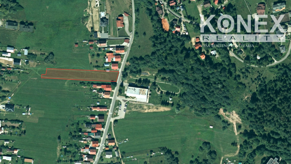 Stavebný pozemok v obci Vyšné Ružbachy, 14 km od Starej Ľubovne