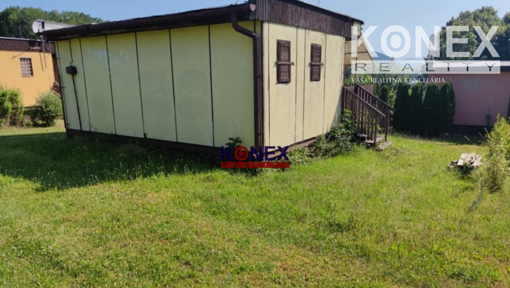 NOVINKA! Rekreačná chatka s pozemkom PRÍMESTSKÁ