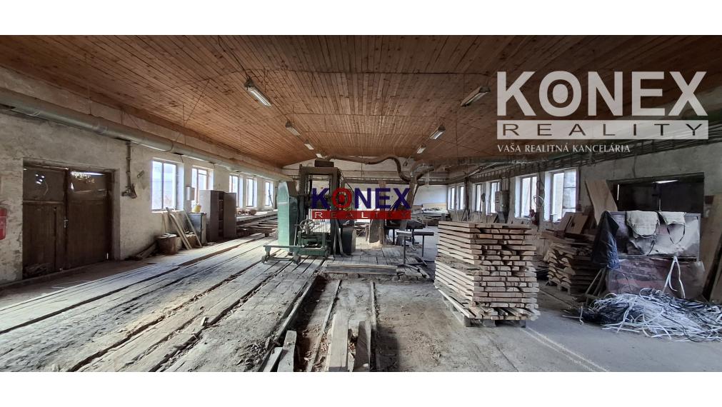 NA PRENÁJOM - Haly - Výrobný areál v obci UBĽA