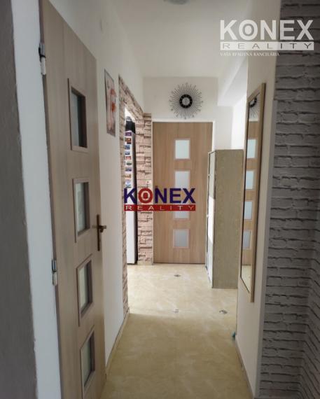 ZREKONŠTRUOVANÝ 3-izbový byt TURŇA NAD BODVOU