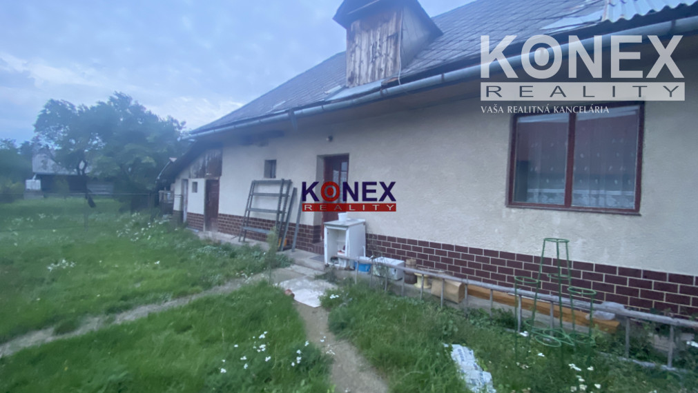 NOVÁ PONUKA – Poschodový rodinný dom v obci Choňkovce