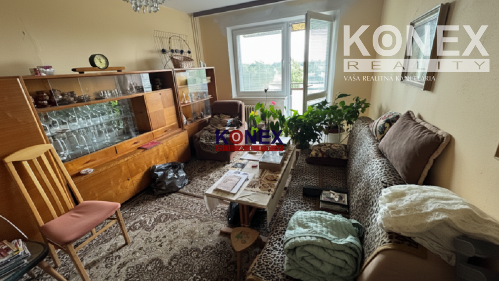 Chytrá voľba pre šikovných: 2-izbový byt pripravený na modernizáciu.