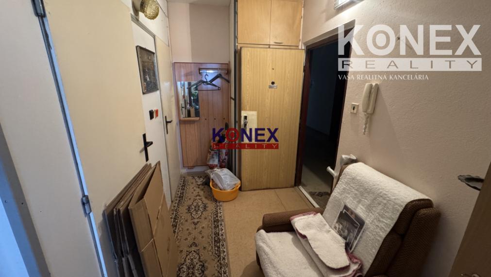 Chytrá voľba pre šikovných: 2-izbový byt pripravený na modernizáciu.