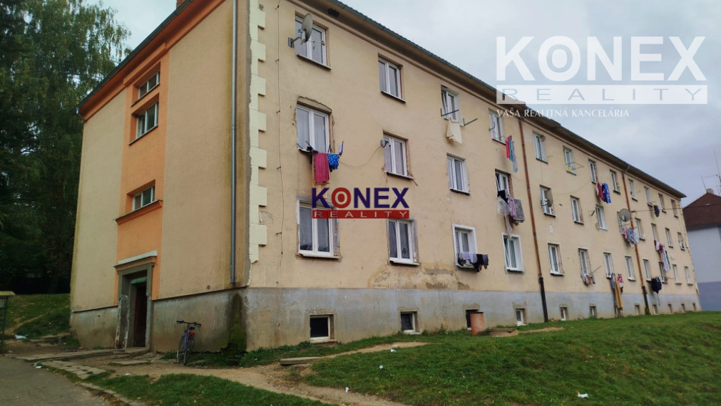 NA PREDAJ 1-izbový byt SNINA - ŠTUDENTSKÁ ul.