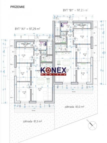 ID-3100 Nové 4-izbové byty LIPANY – moderné bývanie