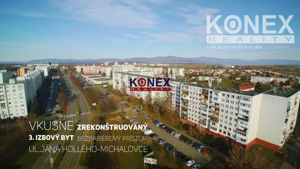 ID-3219 NOVINKA Zrekonštruovaný 3-izbový byt MICHALOVCE