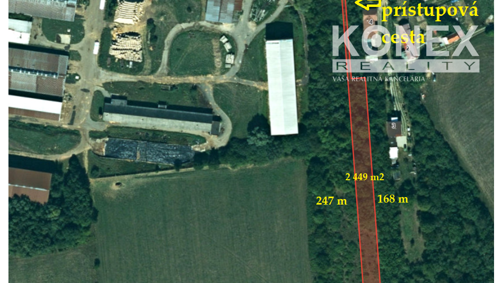 ID-2546 Na predaj pozemok – obec Soľ (okres Vranov n/T)