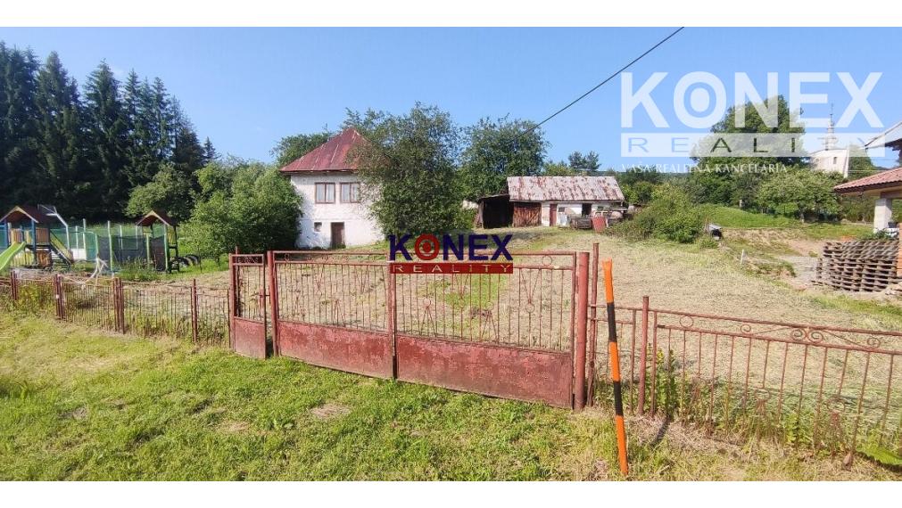 ID-3373 CHALUPA s krásnym pozemkom VYŠNÁ JEDĽOVÁ