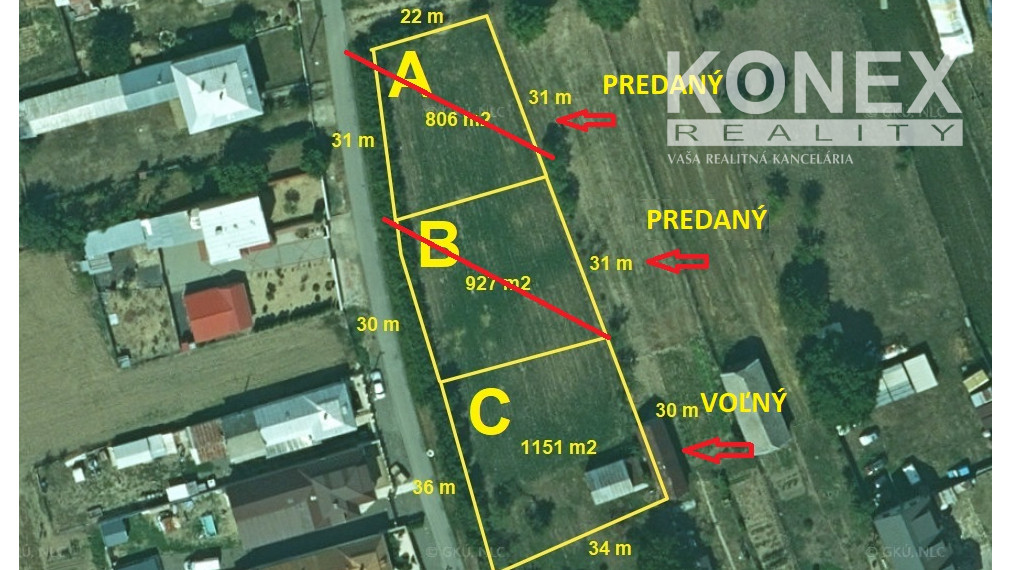 ID-3394 NEPREHLIADNITE - STAVEBNÝ POZEMOK v obci ŽBINCE