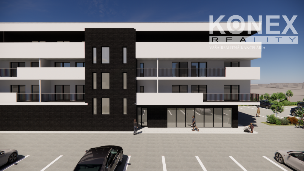 ID-3506 2-izbový byt– Green Side IX, Muškátová ulica, Michalovce