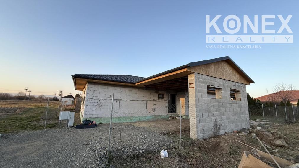 ID-3639 NA PREDAJ! Novostavba rodinného domu v Trebišove