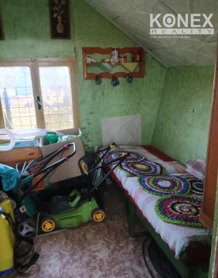 ID-3646 Záhradka so záhradnou chatkou – VRBINY – MICHALOVCE