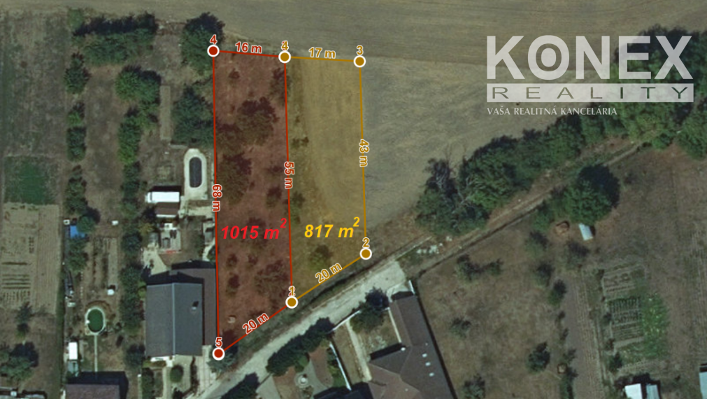 ID-3664 POZEMKY na výstavbu – SEČOVCE
