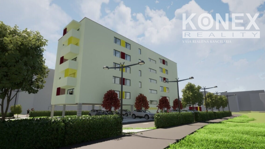 ID-3873 3-izbové byty v novostavbe GREENSIDE - Trebišov