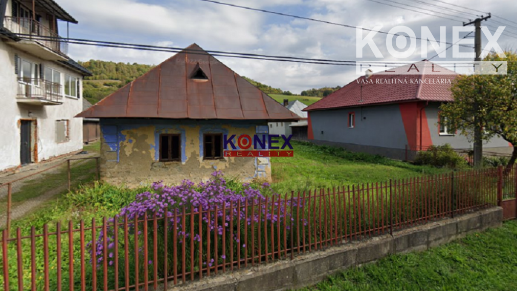 ID-3948 Kamenná chalupa s veľkým pozemkom v obci Klenová