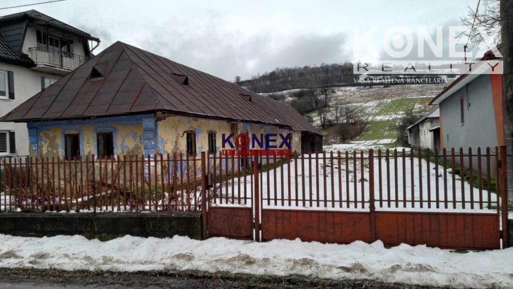 ID-3948 Kamenná chalupa s veľkým pozemkom v obci Klenová