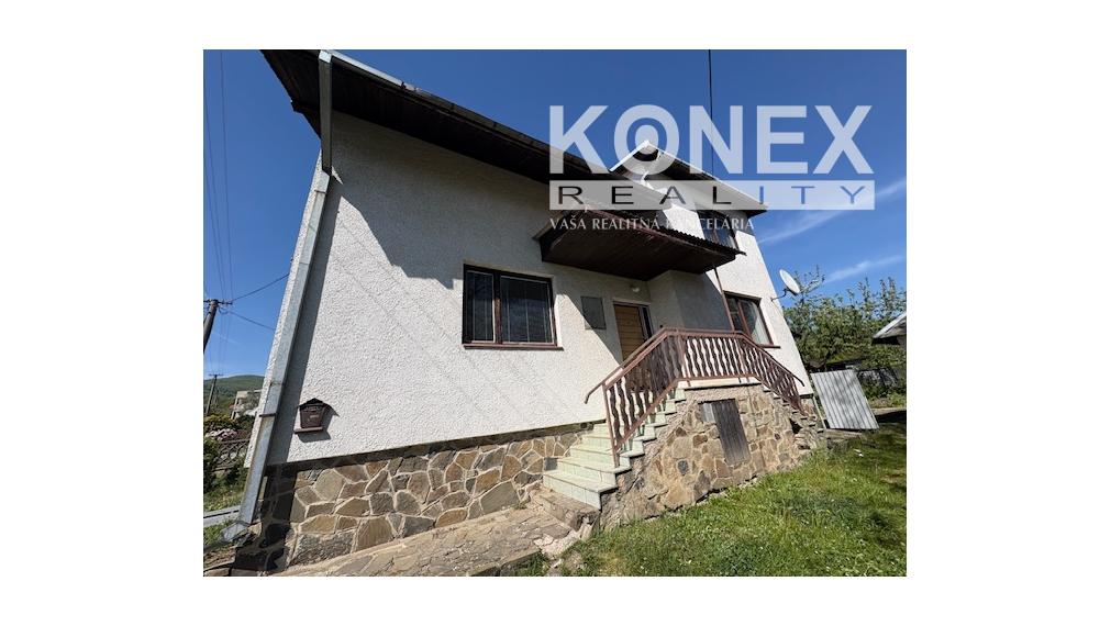 ID-3968 LEN U NÁS Poschodový RD + gazdovský dom v obci Remetské Hámre
