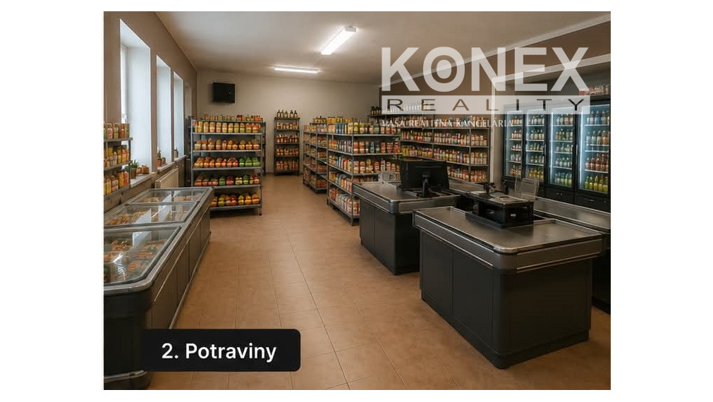 ID-4050 NA PREDAJ / NA PRENÁJOM – MULTIFUNKČNÝ PRIESTOR, RUSKÝ HRABOVEC