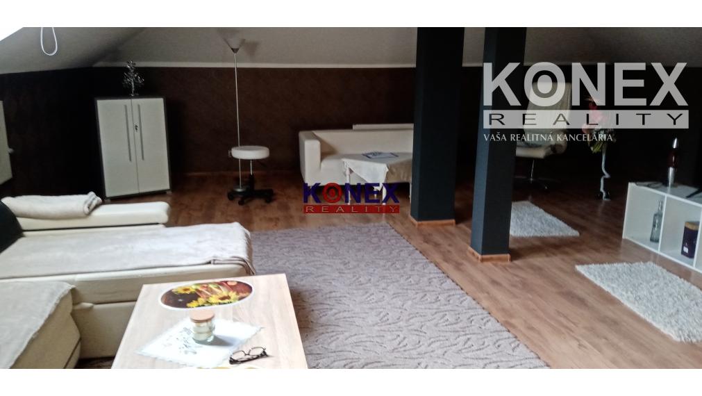 ID-4114 NA PRENÁJOM – Podkrovný byt (145m2) na sídl. Juh v Michalovciach