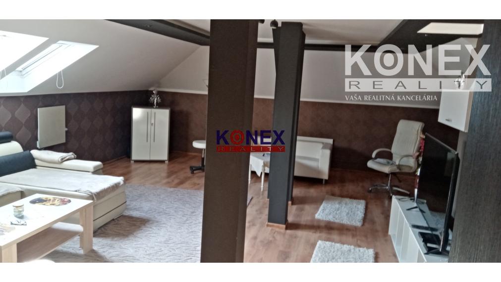 ID-4114 NA PRENÁJOM – Podkrovný byt (145m2) na sídl. Juh v Michalovciach
