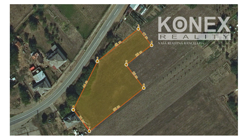 ID-4128 NA PREDAJ POZEMOK v obci MICHAĽANY