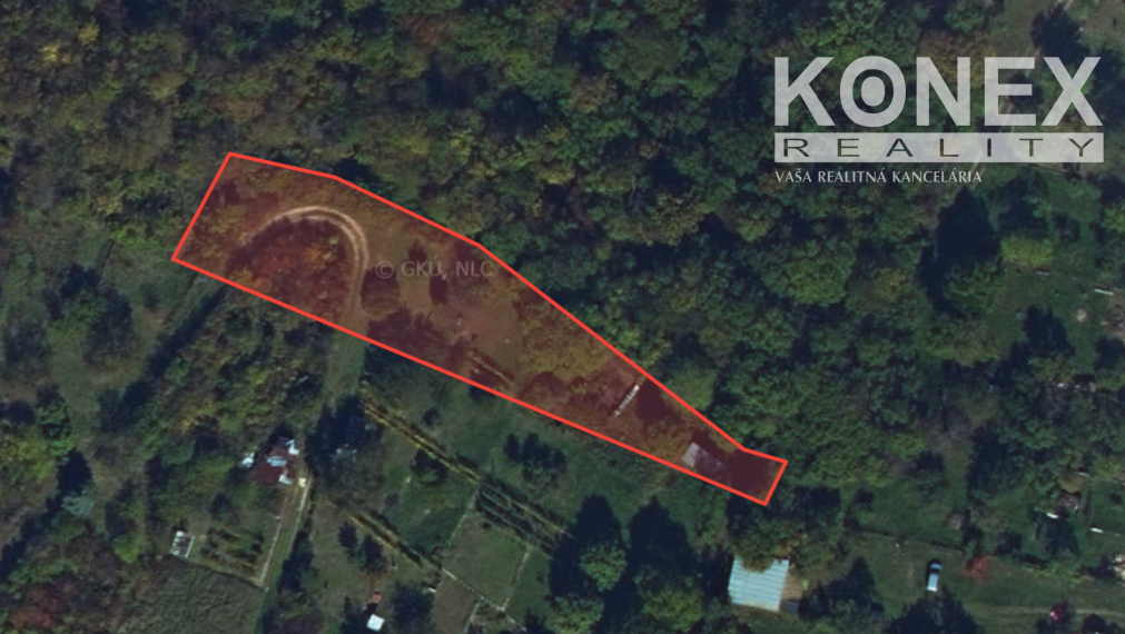 ID-4214 Rekreačný pozemok nad obcou Kaluža