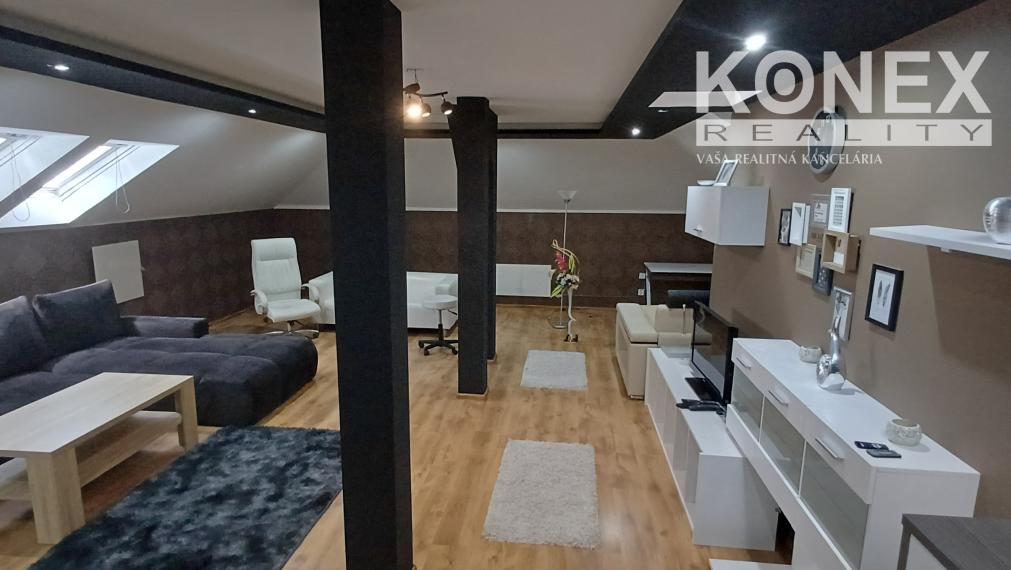 ID-4114 NA PRENÁJOM – Podkrovný byt (145m2) na sídl. Juh v Michalovciach